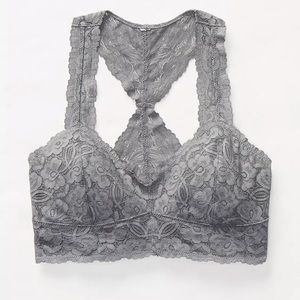 Free People Galloon Racerback Bralette size Medium NWT